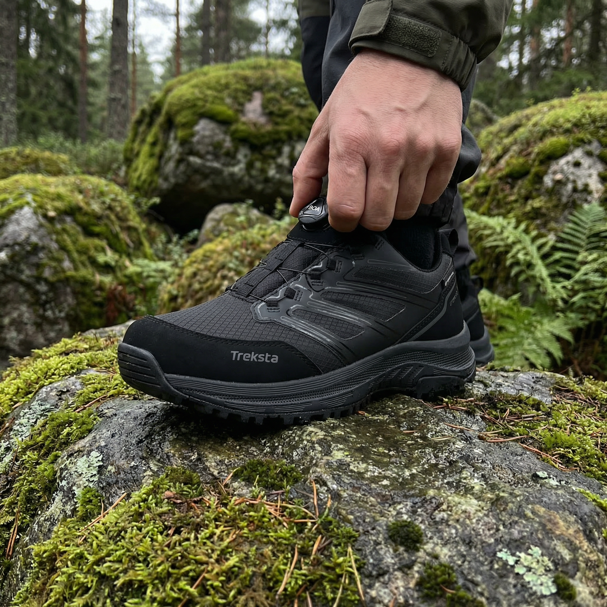 River Low Boa HTX, Black